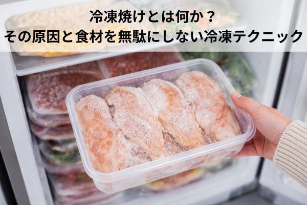 冷凍焼けとは何か？その原因と食材を無駄にしない冷凍テクニック