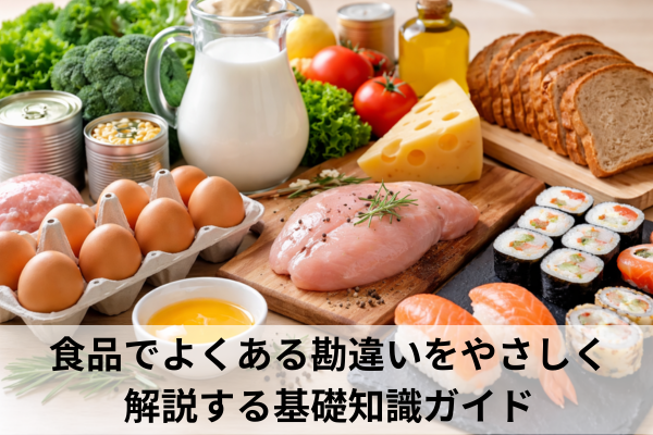 食品でよくある勘違いをやさしく解説する基礎知識ガイド
