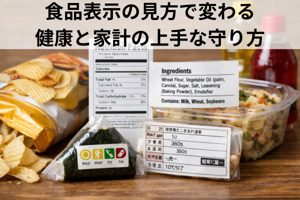食品表示の見方で変わる健康と家計の上手な守り方