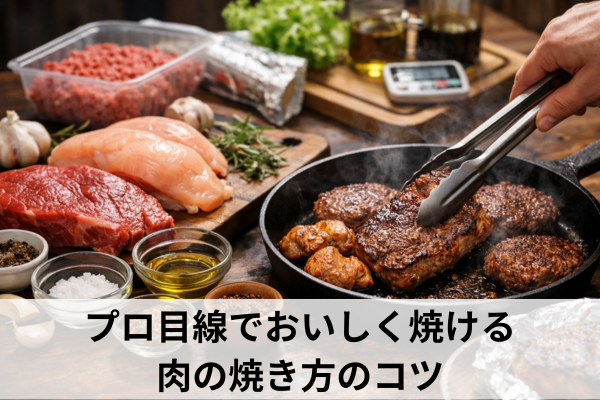 プロ目線でおいしく焼ける肉の焼き方のコツ