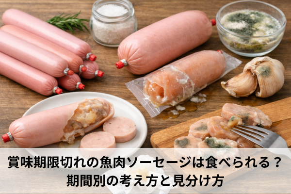 賞味期限切れの魚肉ソーセージは食べられる？期間別の考え方と見分け方