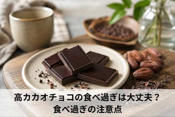高カカオチョコの食べ過ぎは大丈夫？食べ過ぎの注意点