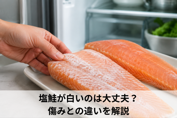塩鮭が白いのは大丈夫？傷みとの違いを解説
