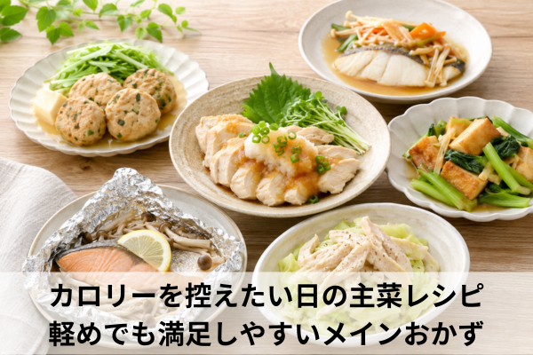 カロリーを控えたい日の主菜レシピ｜軽めでも満足しやすいメインおかず